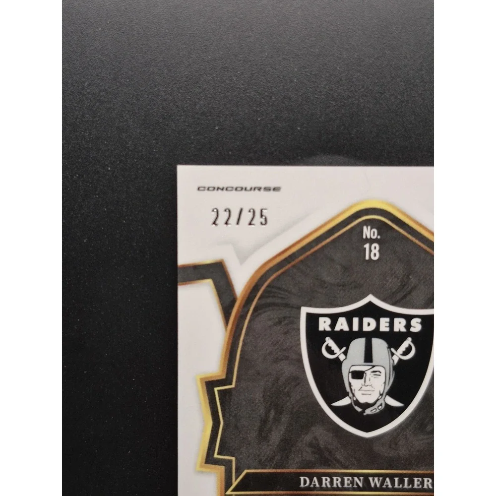 2022 Panini Select Concourse Level Darren Waller #18 Tie-Dye /25 SSP  LV Raiders
